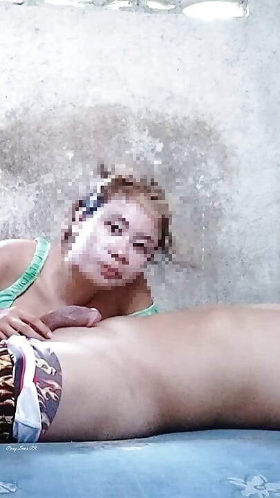 Pinay Riding, stepsister rides and gave me a blowjob cum inside her