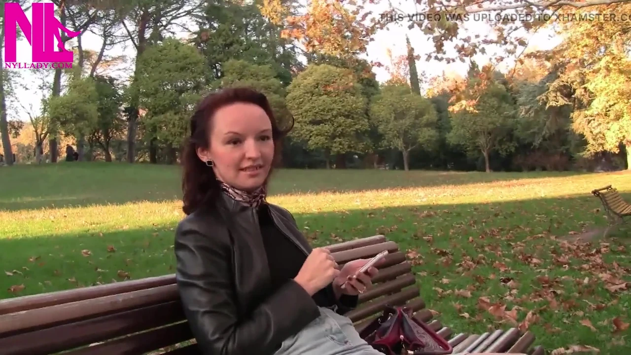 Dangling in Black Patent Pumps in the Park