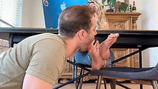 Foot Fetish Fantasies: The Soft Sweaty Sweet Taste Of Teacher (PREVIEW)