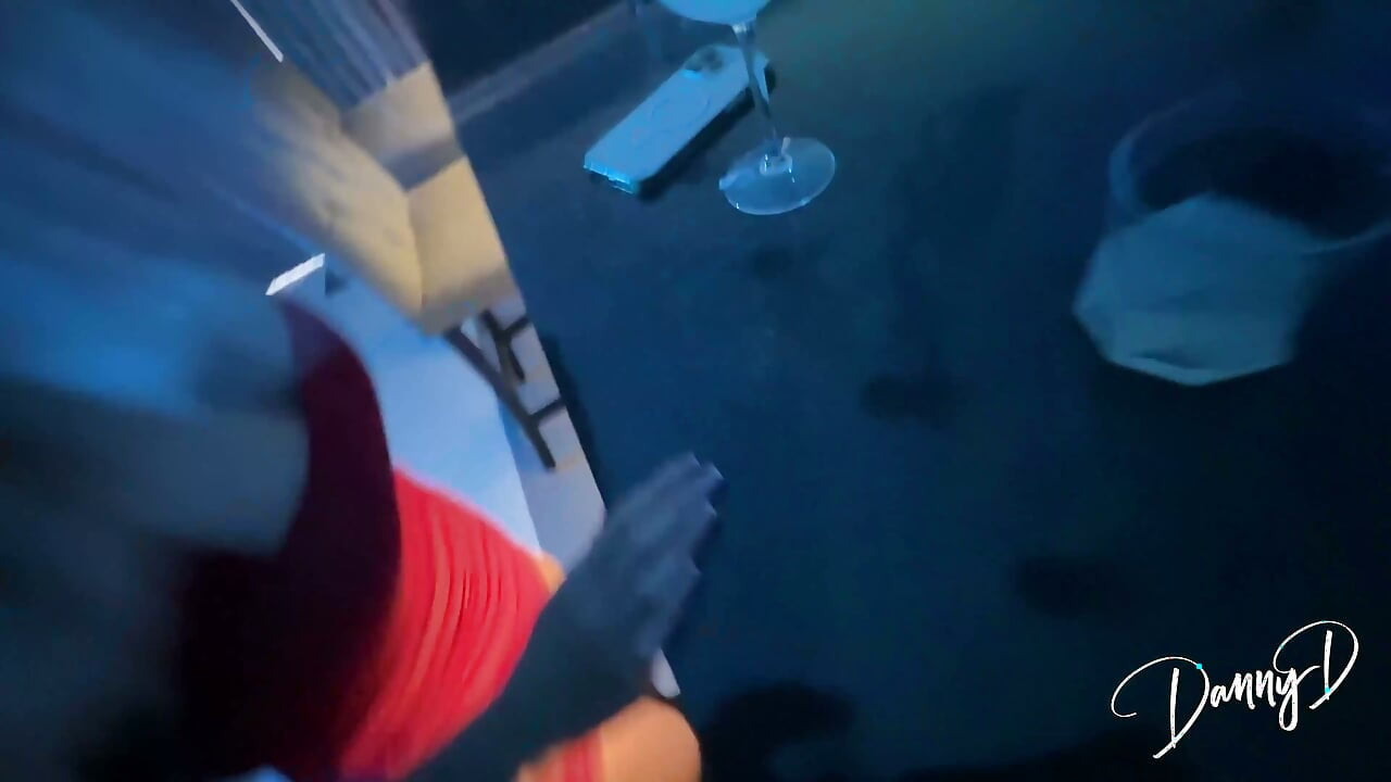 Date Night Turned Into a Blowjob Under the Table