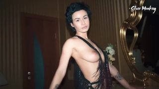 STACY BLOOM slow dance topless show