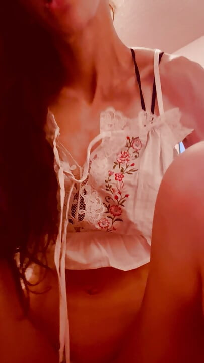 Petite milf can't wait to jump on his cock