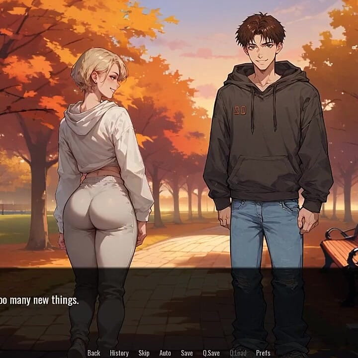 Anime Sex Game Intro- Welcome to Port Haven #1 Gameplay
