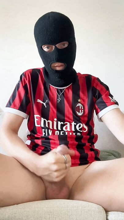Horny Ac Milan Soccer Bro Shoots Load