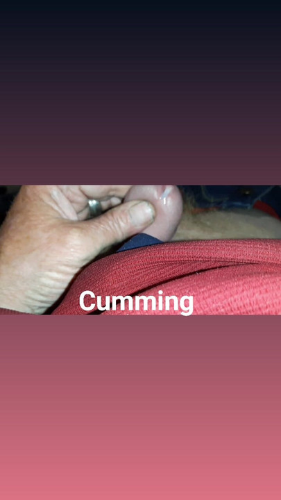 Masturbating before bed cumming