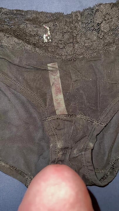 Cum on wife’s panties 28