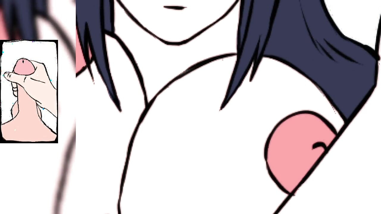 Adult Hinata lying naked with huge tits and giant cock (Adult Parody of Naruto) 10 Minute Edging Challenge