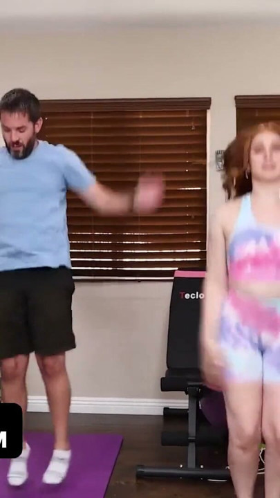 Personal Trainer Gets To Pound Madison’s Pussy Behind Her BF’s Back, Making Her Scream With Pleasure | Clip 1
