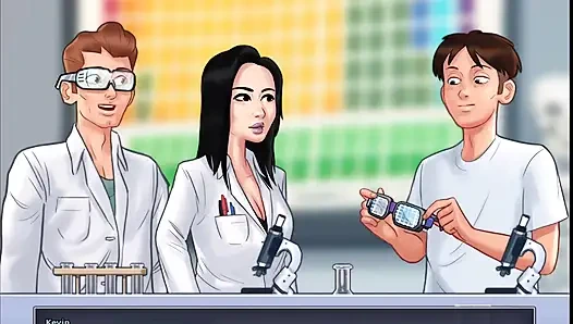 Summertime Saga - Miss Okita Sex Scene