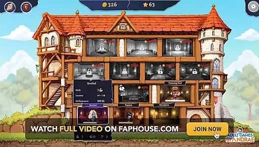 EP3: Rena Mirage сюжет и Зеркало уплотнений H-сцена - симулятор секс-гильдии