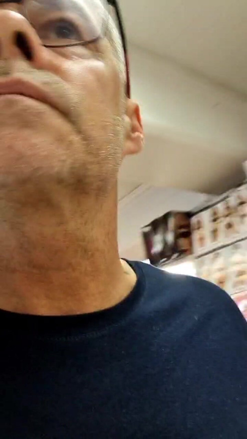 Darren Sullivan Voyeur,s Slut Shopping for a Dildo
