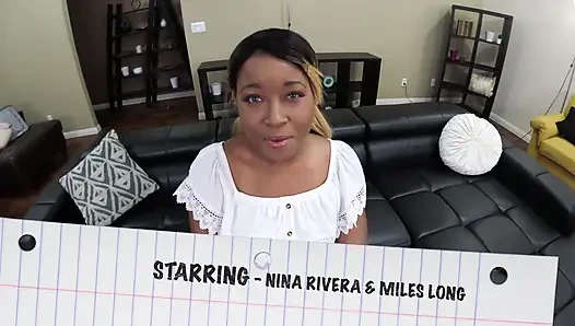 Sexy Nina Rivera Can't Get Enough White Cock