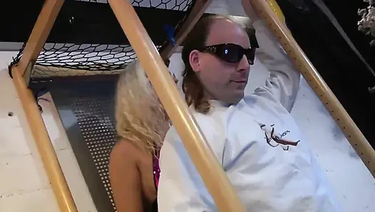 I Am a Young Tatted Blonde German with Naturals in Lingerie and I Take a Gangbang by Thick Dicks