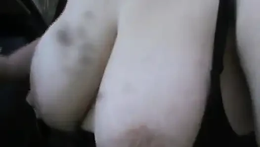 SSBBW im freien