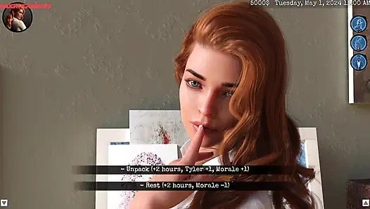 Extremely hot wife enjoying masturbation Without Her Husband - Boundaries of Morality 01By Novel-games