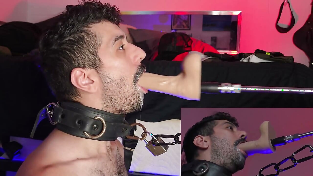 October 2026 Live -- Spit-soaked Ricky Cage Deepthroats Dick for an Hour!
