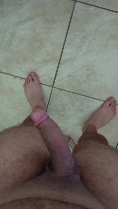 Showing off my soft cock