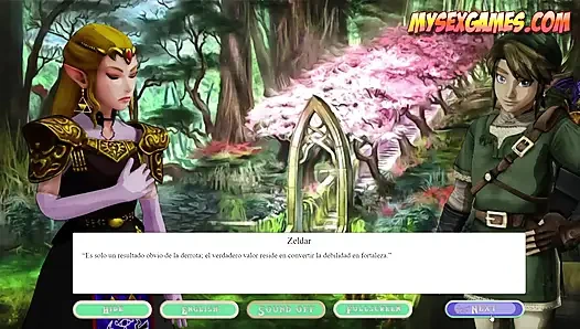 The Legend of Zelda Time to Fuck - Link Doggy Fucking Princess Zelda