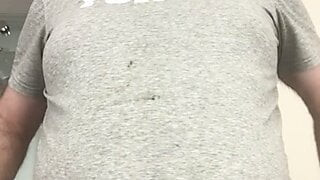 Belly out of shirt butt showing