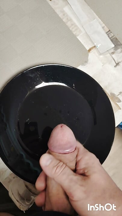 Messy Sperm on a plate