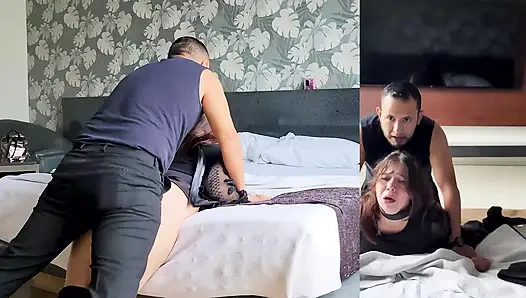 Seks Keras Setelah Memukul Seperti Pelacur Kecil Dia (bagian 3)