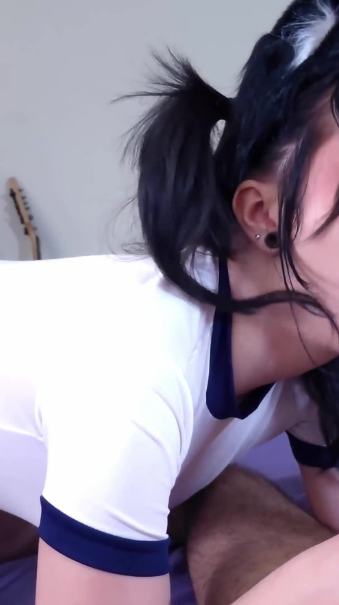 CUTE and CURIOUS Catgirl is MESMERIZED by How BIG Your DICK IS (POV Blowjob) | Clip 1