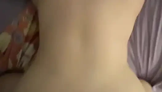 Amateur Submissive Sex Cum on Natural Tits