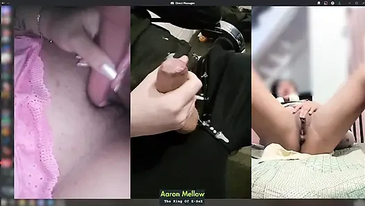 esex threesome with pinay and brazil egirls on discord video call cumming and squirting together