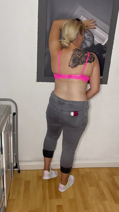 Lady Witnesses Tribute Man Stimulates Her Horny Wet Blonde Multiple Orgasms Pussy Clit