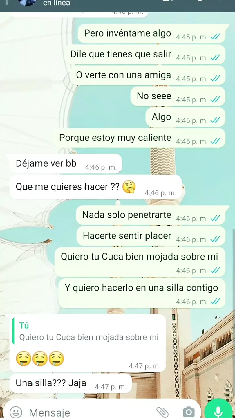 HOT CHAT WITH MY FRIEND'S GIRLFRIEND