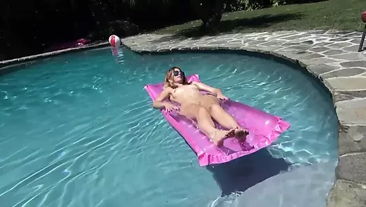 Young Jonni Hennessy a red haired slut gets her pussy opened