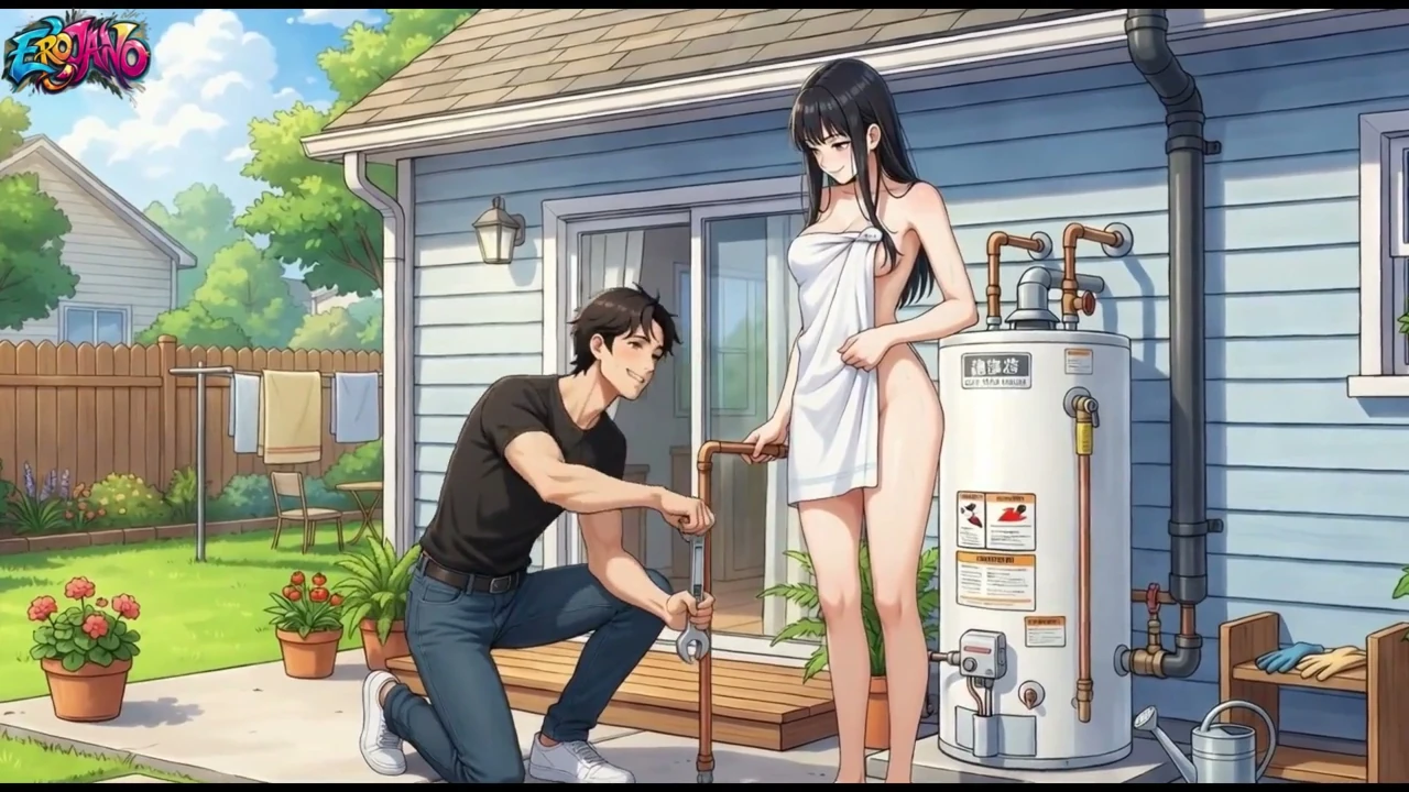 Kız Arkadaşımın Kız Kardeşiyle (19) Hentai Anime Izlerken Onunla Yattım
