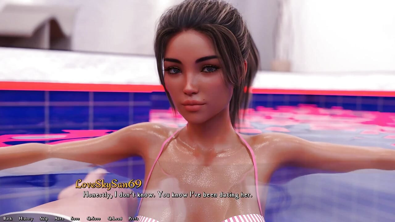 Being a Dik 0.7.0 Part 203 Josy Sex by the Pool by Loveskysan69