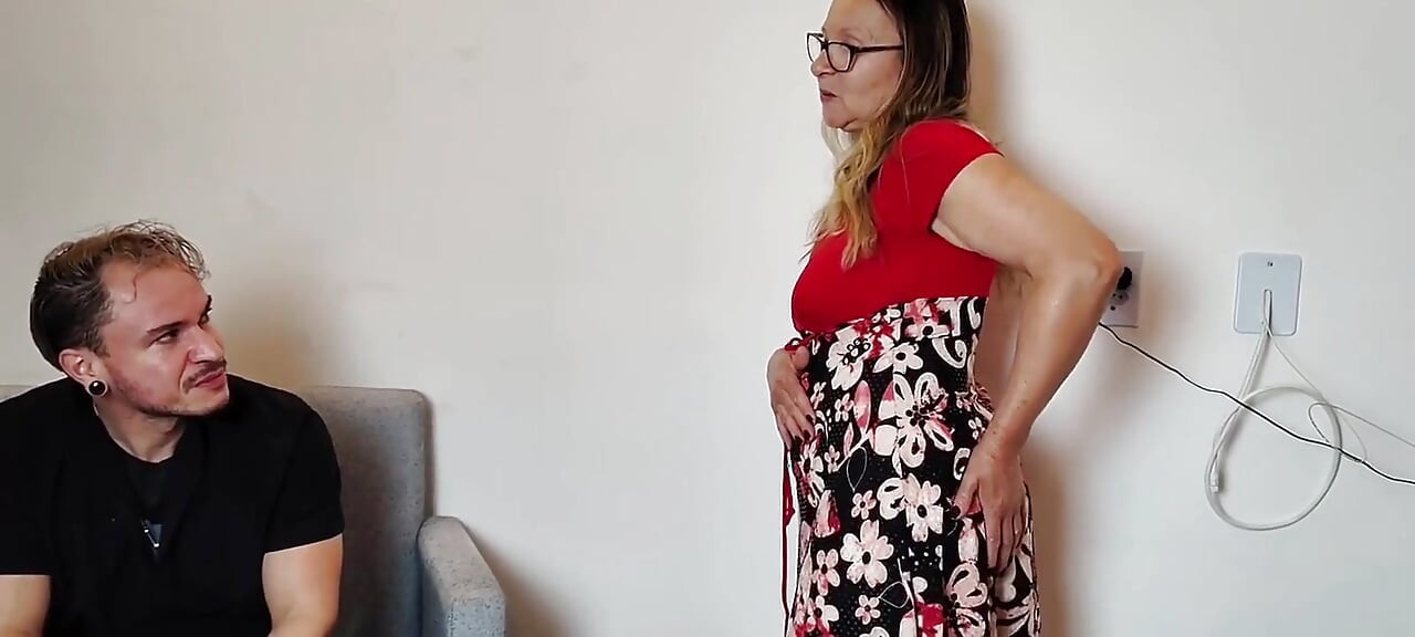 Grandma Iolanda Decides to Get a Tattoo on Her Butt