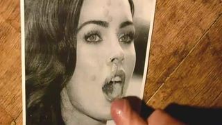 cum tribute on Megan Fox