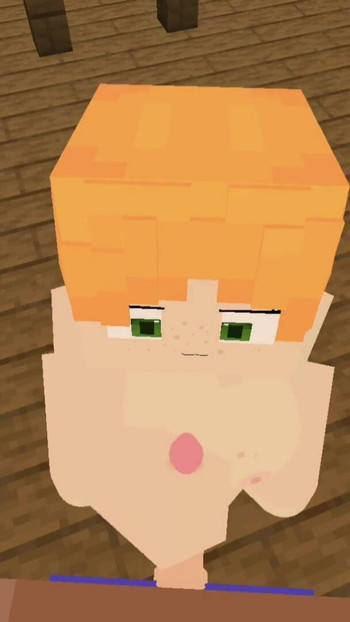 Ohromující okamžik z "Minecraft Jenny Mod Fapcraft Jeho Alex! Z minecraftu a ona chce šukat Steve různými způsoby"