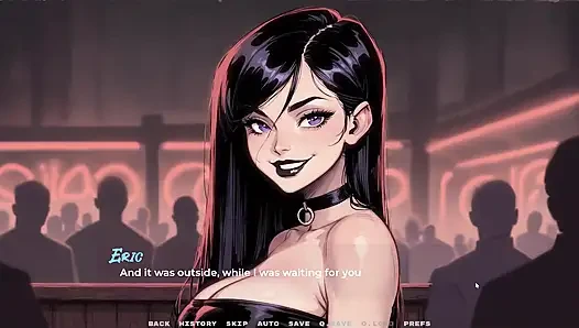 My New Girlfriend [ Taboo Hentai Game ] Ep.40 Goth Girl Blowbang in the Toilet!