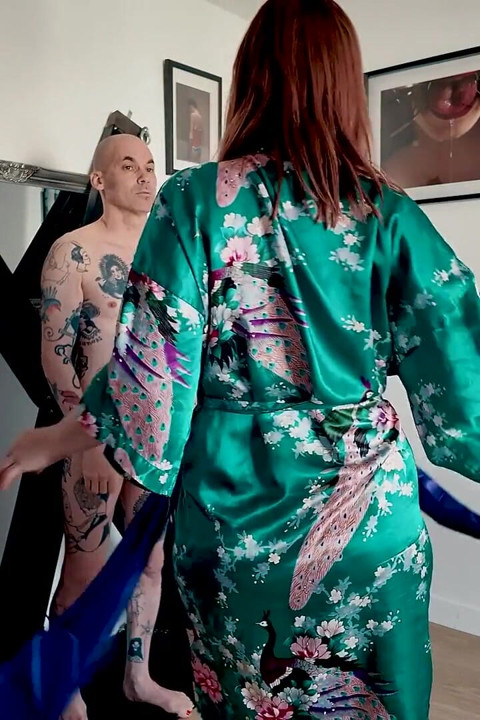 St Andrews Cross Bondage: Inanna Justice Zmysłowe chusty