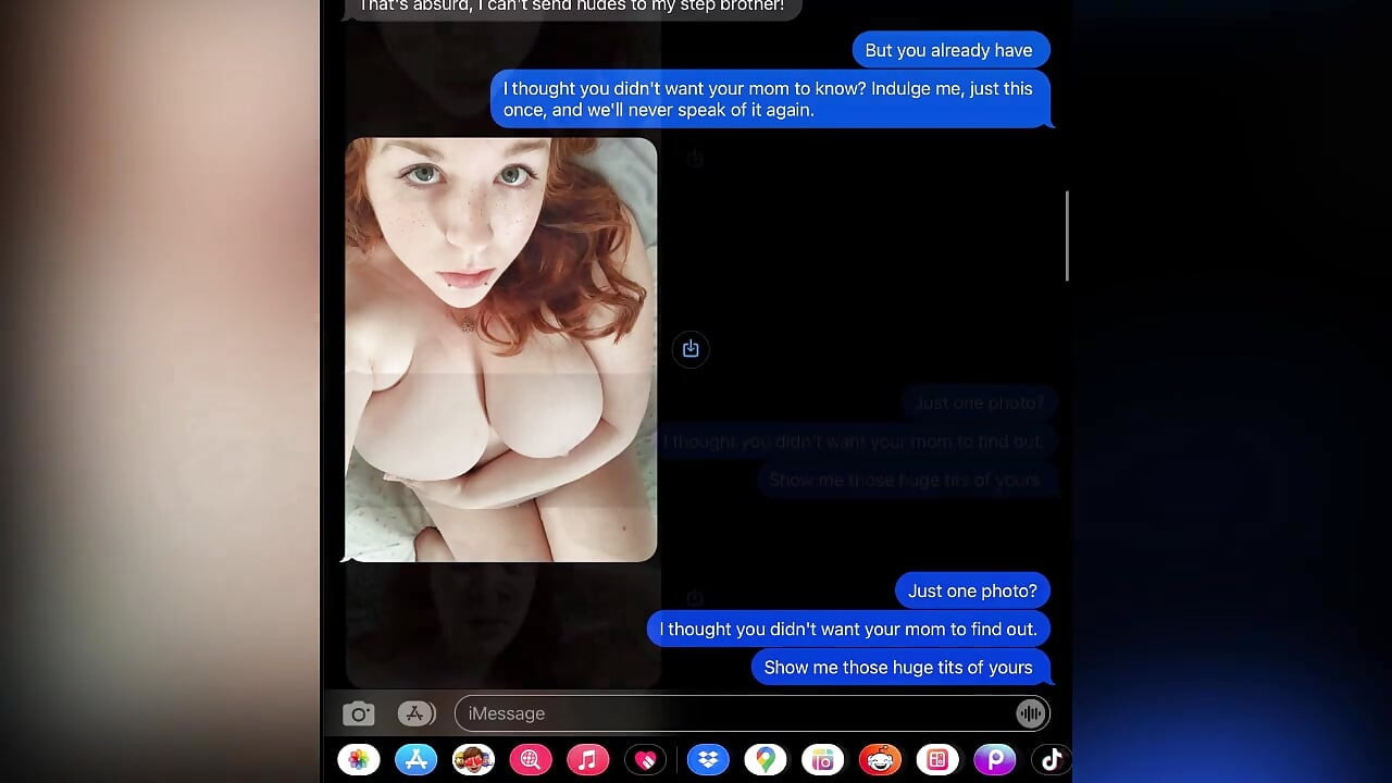 Step-sister Accidentally Sexts Step-brother
