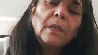 hot slut stepmom gives instructions how to fuck stepson on camera