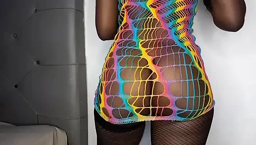 Ebony Stepdaughter Twerking and Gets Fuck Hard