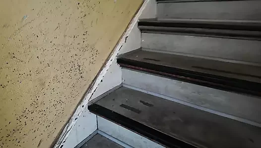 Public play in a hallway