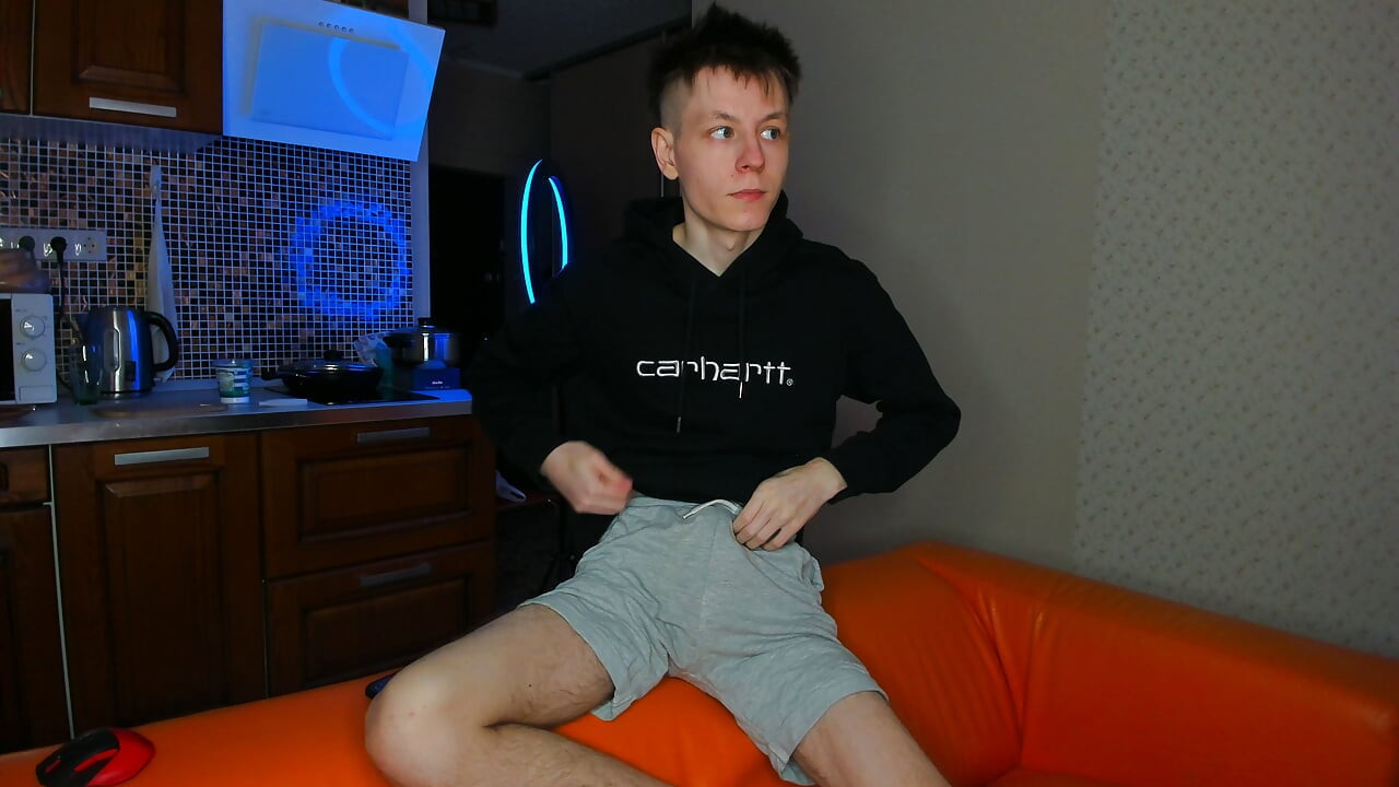 Messy Hair Morning Wood Shy Twink Drains Overnight