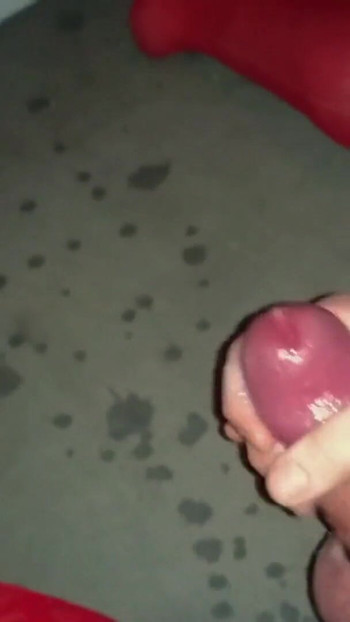 Thrilling moment from "Mistress Allows Submissive Trans To Cum - SlugsOfCumGuy"