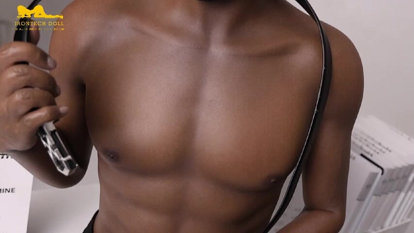 Jake 170cm Ebony Businessman Male Sex Doll - Irontech Doll