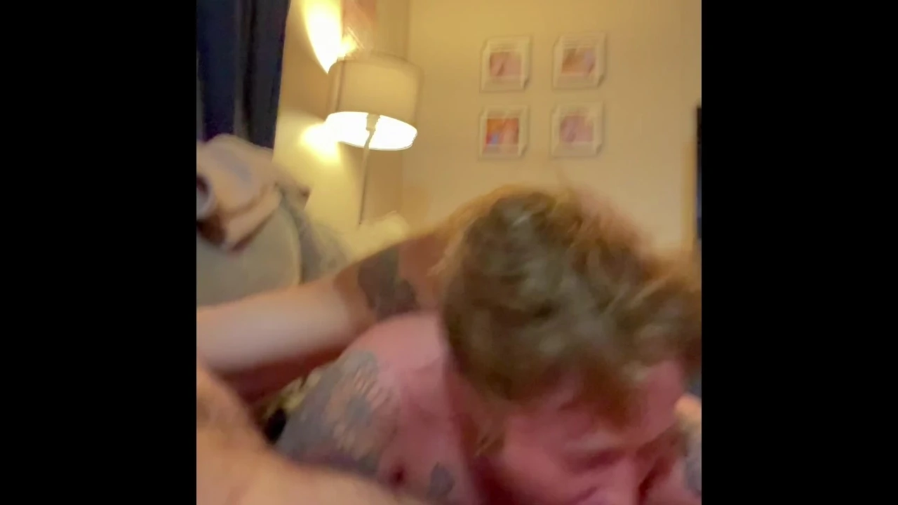 Slutty wife is made to take cock by daddy.  I love to watch her struggle Deepthroating.