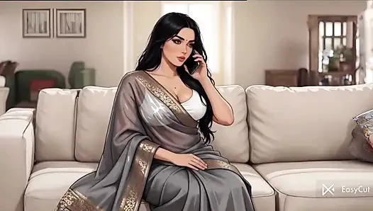 Devar yengeyi sikiyor ve üvey babası yağmurlu şarkıda bohu'yu sikiyor