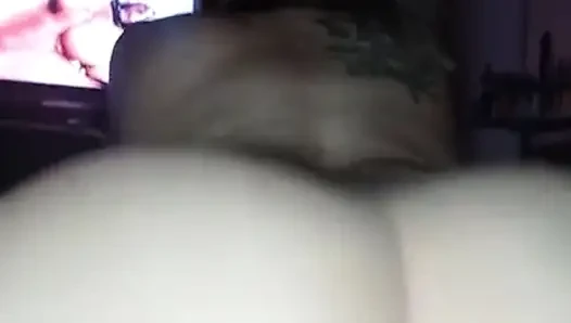 Big White Ass in 4