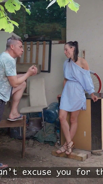 VIP4K. Please, Daddy, fix my bike and my pussy | Clip 1