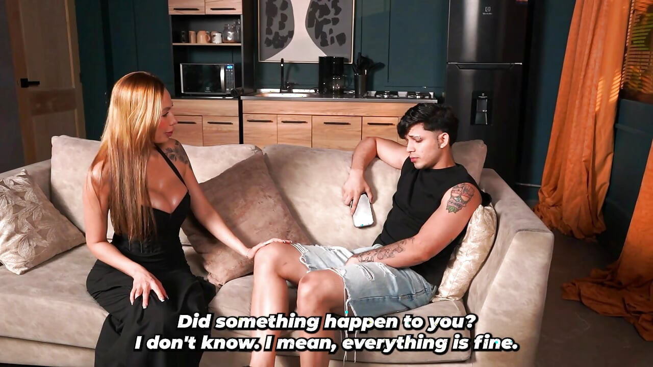 Step-mom with big tits knows how to keep her stepson happy